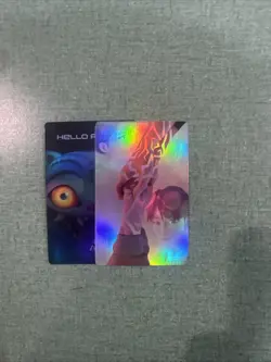 McDonald's Kpop Demon Hunter Foil Photo Card - Rumi & Jinu - Holographic RARE!! - Image 1