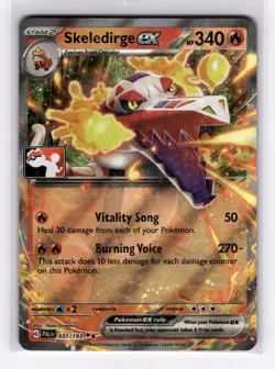 Skeledirge ex- 037/193 Prize Pack Series Cards Stamped - NM/NM - Image 1