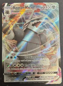 Aggron VMAX 097/172 - Brilliant Stars - Ultra Rare Pokemon Card - Near Mint (NM) - Image 1