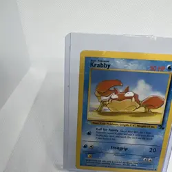 POKEMON CARD KRABBY 51/62 Good Condition- Base Set 1999 Pokemon Card - Image 3