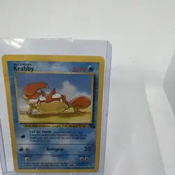 POKEMON CARD KRABBY 51/62 Good Condition- Base Set 1999 Pokemon Card - Image 4