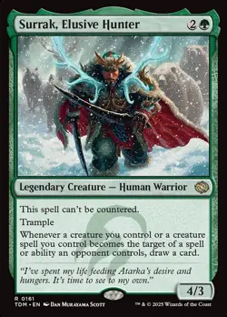 Surrak, Elusive Hunter (161) Tarkir: Dragonstorm TDM MTG Magic - Image 1