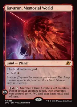 Kavaron, Memorial World (255) Edge of Eternities EOE MTG Magic - Image 1