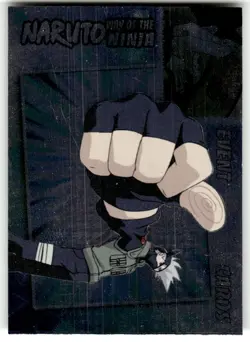 Successful Test 12 2002 Panini Naruto Way Of The Ninja Foil Chrome Trading Card - Image 1