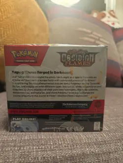 Pokemon TCG: Obsidian Flames Booster Box – 36 Packs – Factory Sealed - Image 5