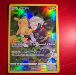 Pikachu TG05/TG30 Swsh11: Lost Origin Trainer Gallery Holo Pokemon B - Image 1