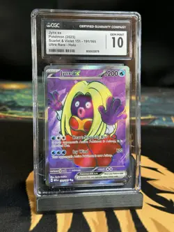 Jynx ex 191/165 - CGC Gem Mint 10 - Scarlet & Violet: 151 - Pokemon TCG 2023 - Image 1