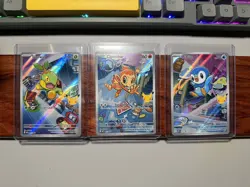 Pokemon First Partner Illustration Collection Series 1 Gen 4 Sinnoh Starters NM - Image 1