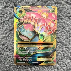Pokemon M Venusaur EX Full Art Ultra Rare XY 100/108 Holo HP 230 English - Image 1