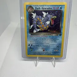 Dark Gyarados PreRelease 8/82 Promo Holo Team Rocket Pokemon Card Near Mint - Image 1