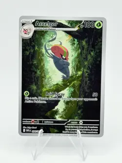 Pokemon TCG Accelgor 094/086 Illustration Rare Sv: White Flare Holo - Image 1