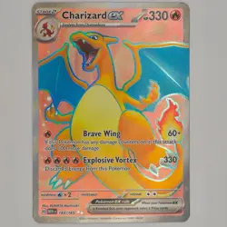 Charizard ex 183/165 Ultra Rare SV: Scarlet & Violet 151 NM Pokemon - Image 1