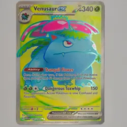 🌿 Pokemon TCG | Venusaur ex Ultra Rare — SV 151 #182/165 — NM — English 🌿 - Image 1