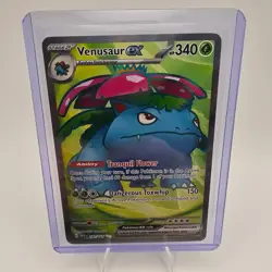 🌿 Pokemon TCG | Venusaur ex Ultra Rare — SV 151 #182/165 — NM — English 🌿 - Image 3