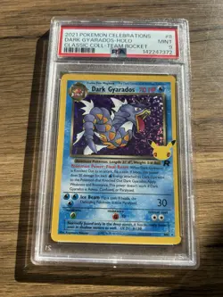 Pokemon TCG | Dark Gyarados 8/82 | PSA 9 | Celebrations Classic Collection 🐉💎 - Image 2