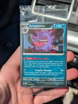 FRENCH Gengar Ectoplasma 050/088 GameStop EB Games Promo Sealed Pokemon - Image 1