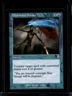 MTG Magic the Gathering Disdainful Stroke (307/429) Time Spiral Remastered NM - Image 1