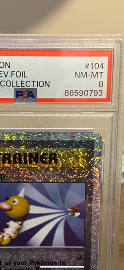 2002 Pokemon Legendary collection Reverse holo Scoop up PSA 8 - Image 3