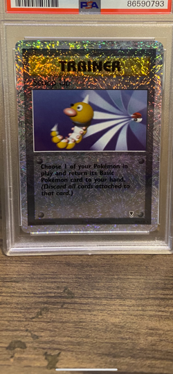 2002 Pokemon Legendary collection Reverse holo Scoop up PSA 8 - Image 4