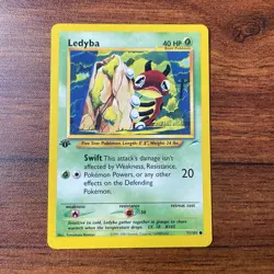 Ledyba - 1st Edition Neo Destiny 71/105 2002 WOTC Pokemon TCG NM/MT Vintage - Image 1