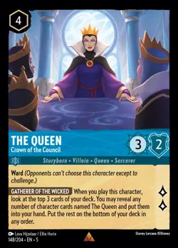 The Queen - Crown of the Council (148) Shimmering Skies Disney Lorcana - Image 1