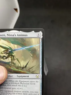 MTG - Bitterthorn, Nissa's Animus (0045) - March of the Machine LP - Image 2