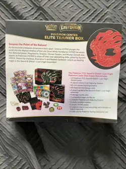 sword & shield lost origin pokemon center Elite Trainer Box factory sealed - Image 3