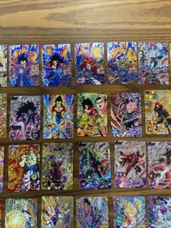 Dragon Ball Super Heroes Japanese Shiny Card Lot of 55 No Repeats Flaws - Image 3