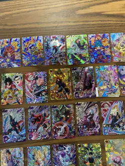 Dragon Ball Super Heroes Japanese Shiny Card Lot of 55 No Repeats Flaws - Image 4