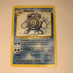 Poliwhirl 38/102 Base Set Pokemon Card WOTC - Image 1