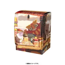 Pokemon Center Original Card Game Flip deck case Darumaka Litwick Swirlix Phantu - Image 1