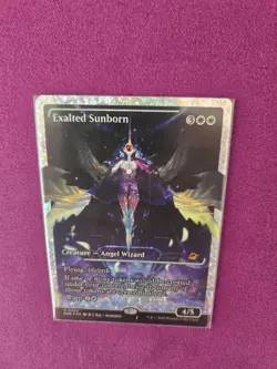 MTG Edge of Eternities (EOE 384) Exhalted Sunborn- FRACTURE FOIL - NM Pack Fresh - Image 1