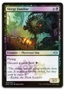 Skirge Familiar #276 (Foil) (NM) Modern Horizons 2 MH2 Magic MTG - Image 1