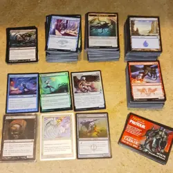 M/NM Lot Of MTG Magic The Gathering Trading Cards C,U,Land, FOIL - Image 1