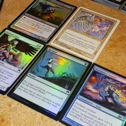 M/NM Lot Of MTG Magic The Gathering Trading Cards C,U,Land, FOIL - Image 2