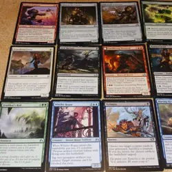 M/NM Lot Of MTG Magic The Gathering Trading Cards C,U,Land, FOIL - Image 3