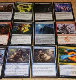 M/NM Lot Of MTG Magic The Gathering Trading Cards C,U,Land, FOIL - Image 4