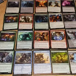 M/NM Lot Of MTG Magic The Gathering Trading Cards C,U,Land, FOIL - Image 5