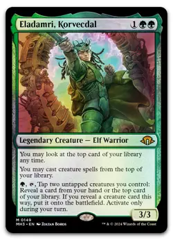 Eladamri, Korvecdal #149 (Foil) (NM) Modern Horizons 3 MH3 Magic MTG - Image 1