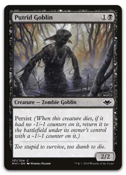 Putrid Goblin #101 (NM) Modern Horizons MH1 Magic MTG - Image 1