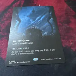 MTG Watery Grave (0286) *Non-Foil* Borderless Rare Edge of Eternities NM/MT - Image 1