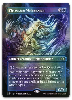 Phyrexian Metamorph (Borderless) #341 (Foil) (NM) Double Masters 2XM Magic MTG - Image 1
