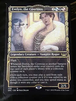 Evelyn the Covetous Showcase , Streets Nw Capenna ,NM ,MTG,FREE SHIPPING - Image 1