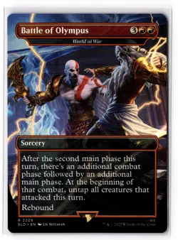 Battle of Olympus - World at War 2208 Secret Lair Drop Series Normal NM - Image 1