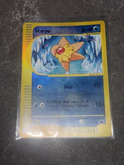 Pokemon TCG Card - Staryu (Skyridge) 104/144 Reverse Holo Common Vintage EReader - Image 1