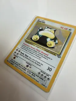 Pokemon TCG Snorlax 11/64 Jungle Holo Rare WOTC LP - Image 2