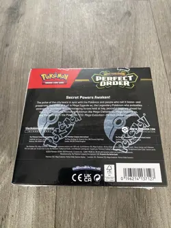 Pokemon TCG Mega Evolution Perfect Order Booster Box New Sealed 36 Packs - Image 3