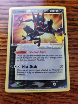 Greninja Gold Star - SWSH144 - Pokemon: Celebrations - Promo NM - Image 1