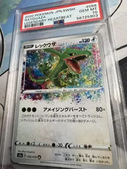 PSA 10 Rayquaza 056/076 - Pokemon - Amazing rare Japanese Legendary Heartbeat - Image 2