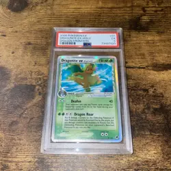 POKEMON EX DRAGON FRONTIERS DRAGONITE EX 91/101 HOLO RARE - PSA 5 EX! - Image 1